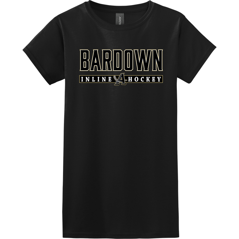 BarDown Inline Hockey Softstyle Ladies T-Shirt