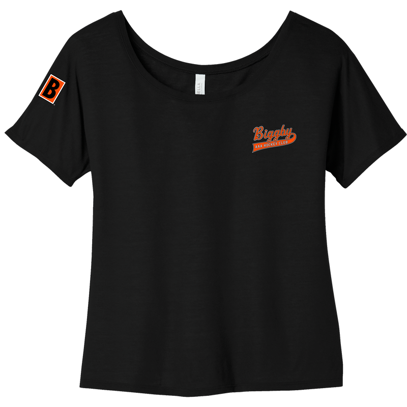 Biggby Coffee AAA Womens Slouchy Tee