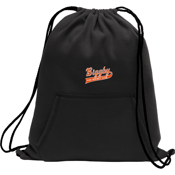 Biggby Coffee AAA Core Fleece Sweatshirt Cinch Pack