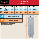 Danbury Hat Tricks Sublimated Tech Socks - Black - Kit
