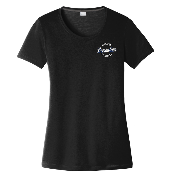 Bensalem Ladies PosiCharge Competitor Cotton Touch Scoop Neck Tee