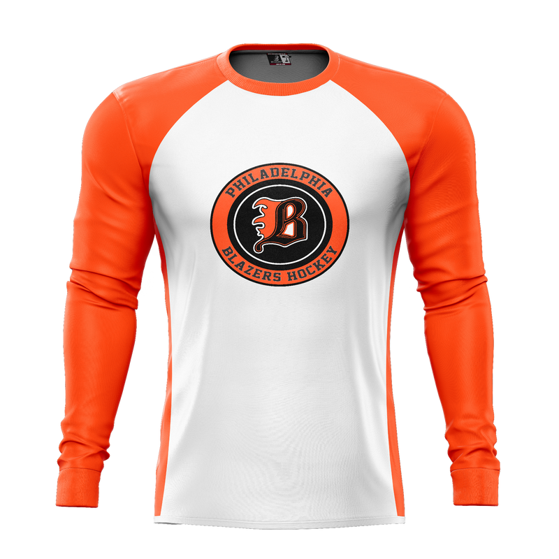 Philadelphia Blazers Adult Sublimated Long Sleeve Tee