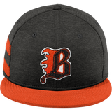 Philadelphia Blazers New Era Shadow Heather Striped Flat Bill Snapback Cap