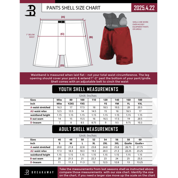 Philadelphia Blazers Adult Hybrid Pants Shell
