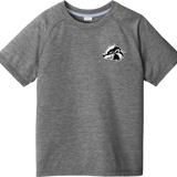 Allegheny Badgers Youth PosiCharge  Tri-Blend Wicking Raglan Tee